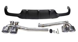 Диффузор заднего бампера W204 за 45 000 тг. в Караганда – фото 3