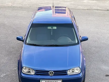 Volkswagen Golf 2000 года за 2 900 000 тг. в Шымкент – фото 9