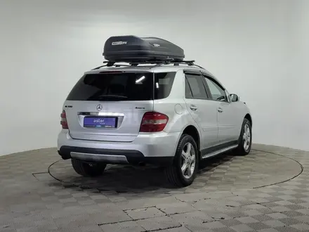 Mercedes-Benz ML 350 2005 года за 5 390 000 тг. в Алматы – фото 5