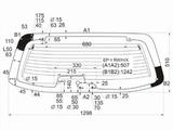 Стекло заднее с обогревом (8 отверстий)for25 900 тг. в Алматы