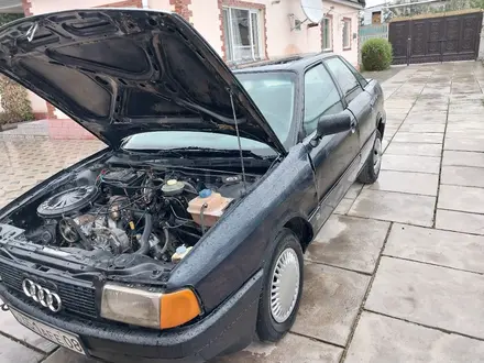 Audi 80 1989 года за 220 000 тг. в Мерке – фото 14