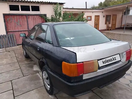 Audi 80 1989 года за 220 000 тг. в Мерке – фото 18