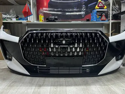 Chery Tigo 7 бампер в сборе с решеткой Чери тиго 7 за 10 000 тг. в Алматы