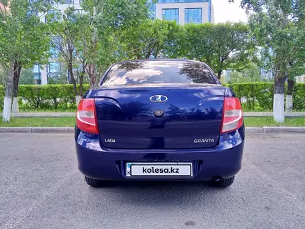 ВАЗ (Lada) Granta 2190 2012 года за 2 300 000 тг. в Астана – фото 4