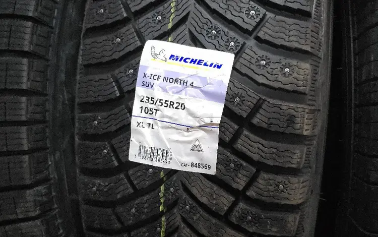 Шины Michelin 235/55r20 шипованныеfor200 000 тг. в Семей