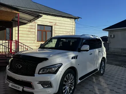 Infiniti QX80 2016 года за 22 500 000 тг. в Алматы – фото 10