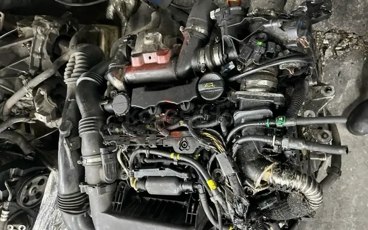 Двигатель DV6TED4 1.6 HDi Дизель Peugeot за 350 000 тг. в Астана