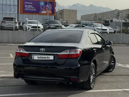 Toyota Camry 2015 года за 9 200 000 тг. в Алматы – фото 4