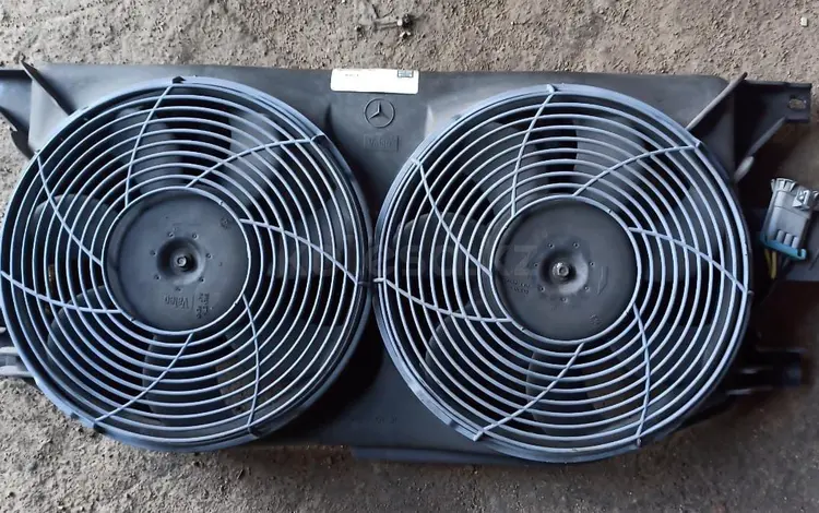 Вентилятор кулер охлаждения радиатора кондиционера мл 320 w163 за 50 000 тг. в Алматы