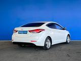 Hyundai Elantra 2014 года за 5 150 000 тг. в Шымкент – фото 3