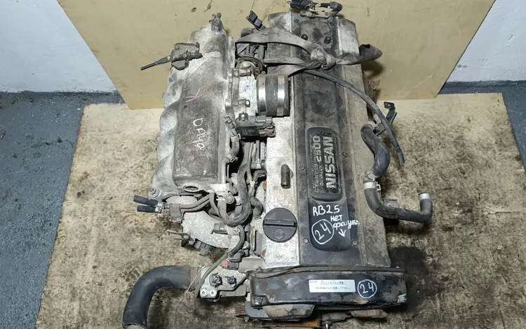 Двигатель RB25de 2.5 RB25 4wd Nissan Stagea Skyline R33 Laurel Ниссан за 600 000 тг. в Караганда