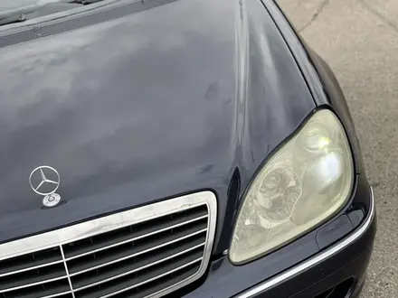 Mercedes-Benz S 350 2003 года за 6 000 000 тг. в Есик – фото 11