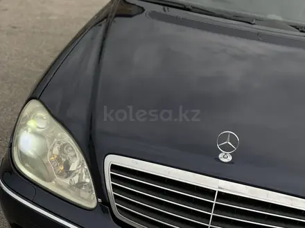 Mercedes-Benz S 350 2003 года за 6 000 000 тг. в Есик – фото 12