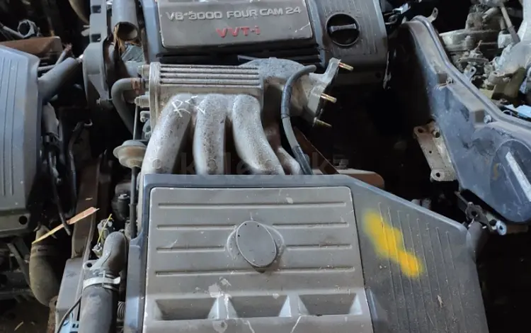 Двигатель на Toyota Camry, 1MZ-FE (VVT-i), объем 3 л. за 98 423 тг. в Алматы