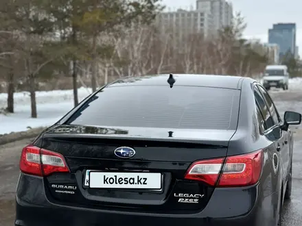 Subaru Legacy 2016 года за 9 500 000 тг. в Астана – фото 5