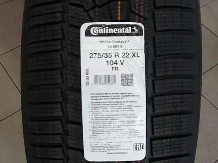 275/35 — 315/30 R22 Continental WinterContact TS 860S (BMW)үшін235 500 тг. в Алматы – фото 3