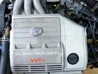 Двигатель Toyota 1MZ-FE VVTI 3.0 (тойота хайландер) 3.0 л мотор хайландерүшін103 990 тг. в Алматы