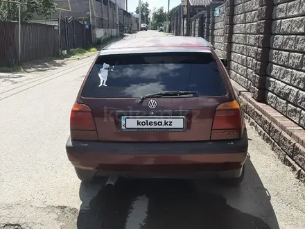 Volkswagen Golf 1992 года за 1 300 000 тг. в Алматы – фото 5