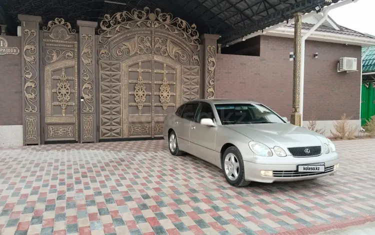 Lexus GS 300 2000 годаүшін5 500 000 тг. в Кызылорда