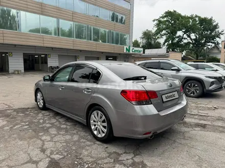 Subaru Legacy 2011 года за 5 900 000 тг. в Алматы – фото 4