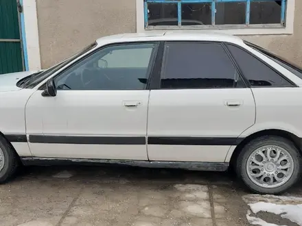 Audi 80 1989 года за 600 000 тг. в Састобе – фото 5