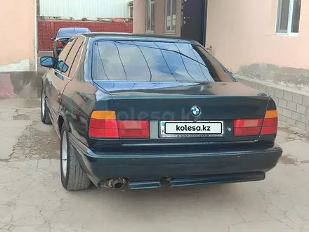 BMW 520 1992 года за 2 200 000 тг. в Шу – фото 5