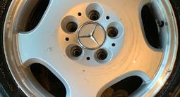Диски оригинал запаски r16 от Мерседес в комплекте шинами, не комплект за 18 000 тг. в Шымкент – фото 4