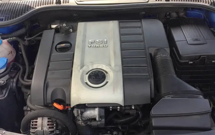 Двигатель BWA на Volkswagen Passat B6, 2литра турбо; за 600 650 тг. в Астана