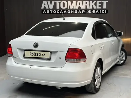Volkswagen Polo 2014 года за 4 950 000 тг. в Актобе – фото 5