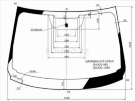 Стекло лобовое за 28 150 тг. в Астана