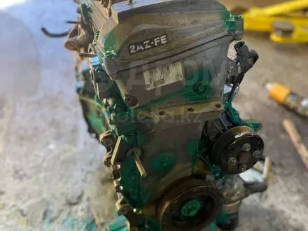 Мотор 2AZ — fe Двигатель toyota camry привозной из Японии Контрактный Двиг за 65 600 тг. в Алматы – фото 4