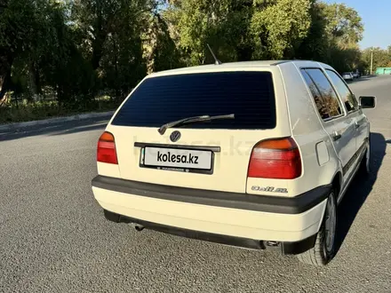 Volkswagen Golf 1992 года за 2 200 000 тг. в Тараз – фото 3