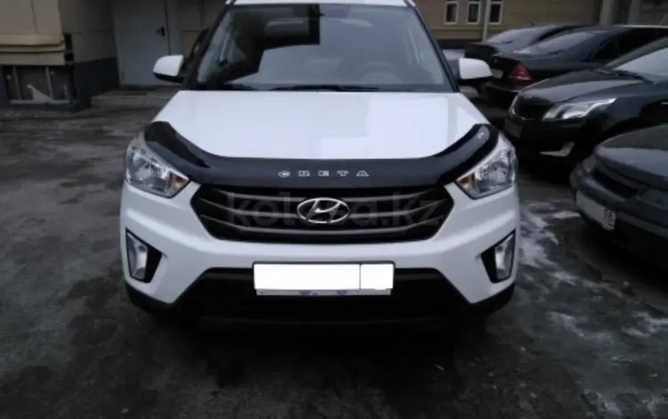 Дефлектор капота (мухобойка) на Hyundai Creta с 2015 по 2020 за 14 000 тг. в Астана