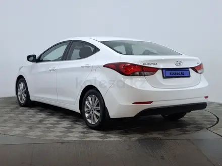 Hyundai Elantra 2016 года за 5 790 000 тг. в Астана – фото 7