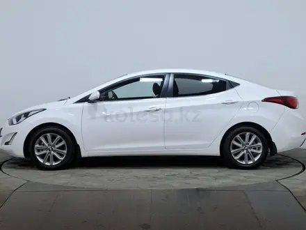 Hyundai Elantra 2016 года за 5 790 000 тг. в Астана – фото 8