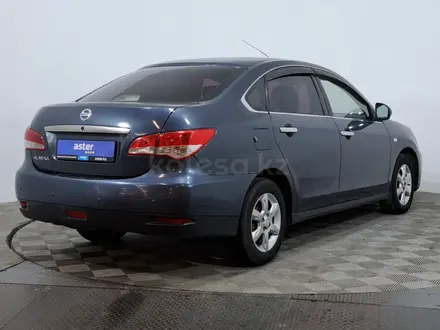 Nissan Almera 2014 года за 2 890 000 тг. в Астана – фото 5