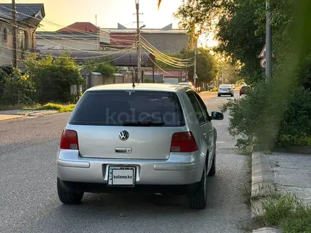Volkswagen Golf 2002 года за 2 400 000 тг. в Шымкент – фото 7