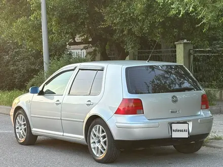 Volkswagen Golf 2002 года за 2 400 000 тг. в Шымкент – фото 5