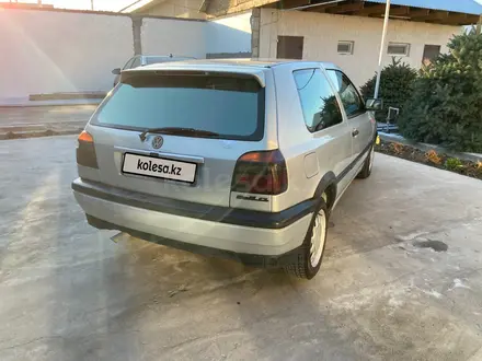 Volkswagen Golf 1994 года за 1 320 000 тг. в Тараз – фото 4