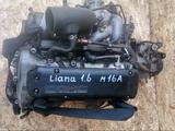 Двигатель Suzuki Liana (Сузуки Лиана) 1.6 М16А, в полном навесе, в наличии за 400 000 тг. в Алматы