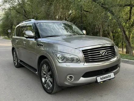 Infiniti QX56 2011 года за 11 500 000 тг. в Алматы – фото 2