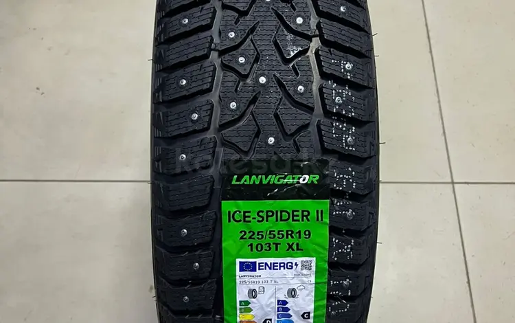 225/55 R19 Lanvigator Ice Spider II шипованные за 55 000 тг. в Астана