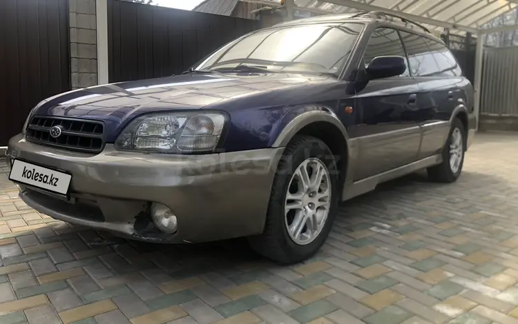 Subaru Outback 2000 годаүшін3 400 000 тг. в Алматы