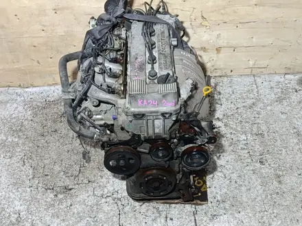 Двигатель KA24 KA24de Nissan Altima Rnessa Presage 2wd 2.4 за 380 000 тг. в Караганда – фото 3
