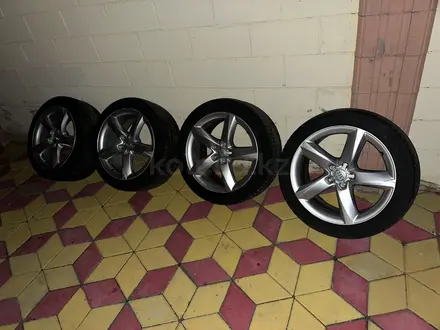 R19 Audi оригинал диски с резиной 255/45 R19 за 150 000 тг. в Караганда – фото 3
