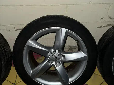 R19 Audi оригинал диски с резиной 255/45 R19 за 150 000 тг. в Караганда – фото 4