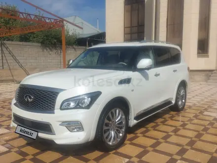 Infiniti QX80 2014 года за 13 500 000 тг. в Астана – фото 2