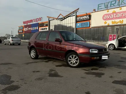 Volkswagen Golf 1993 года за 1 100 000 тг. в Алматы – фото 9