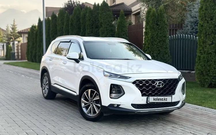 Hyundai Santa Fe 2020 года за 12 500 000 тг. в Алматы