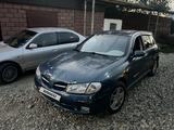 Nissan Almera 2000 года за 850 000 тг. в Алматы – фото 4